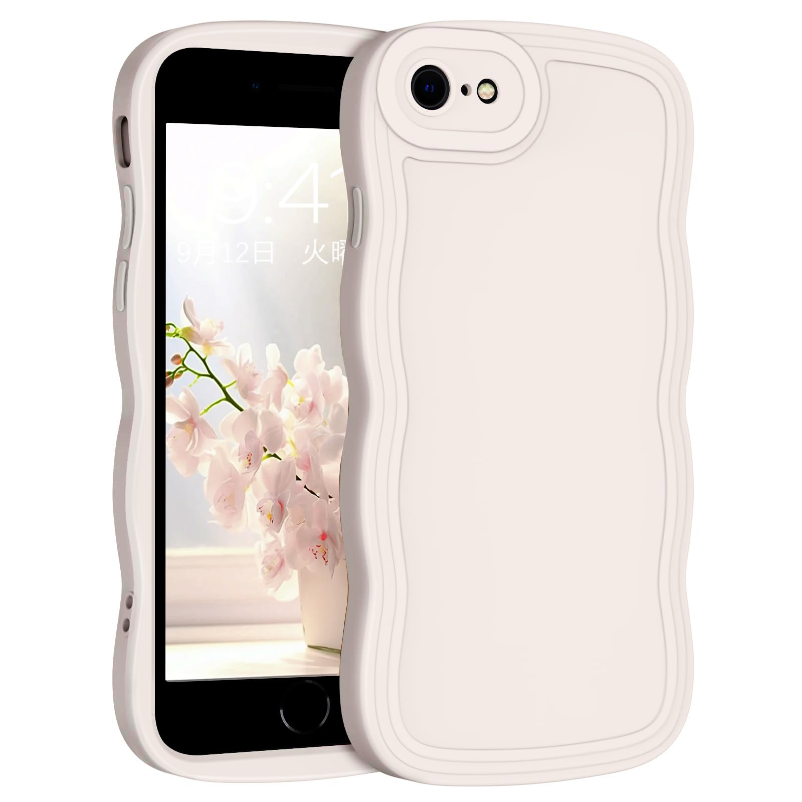 Amazon.co.jp: GUAGUA iPhoneSe ウェーブ ケース iPhone7 8 いPhone SE